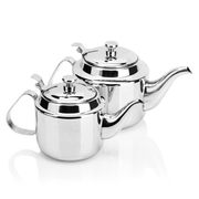 不锈钢日式茶壶花茶壶，带滤网茶壶平底水壶泡，茶壶养生壶水壶