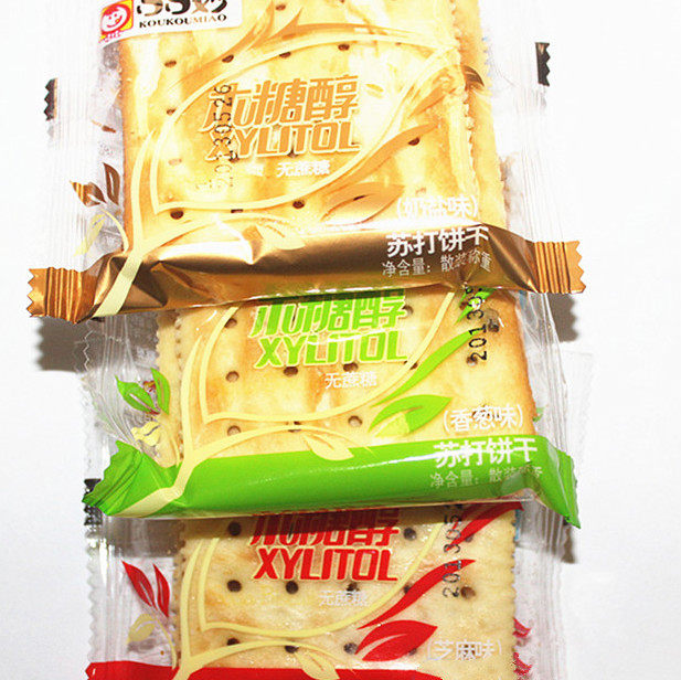【天天特价】休闲食品办公室儿童零食香酥脆口口妙饼干400g