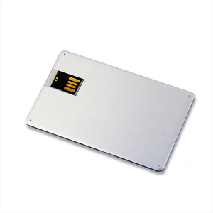 明锐uk214金属卡片U盘 64G创意名片U盘优盘