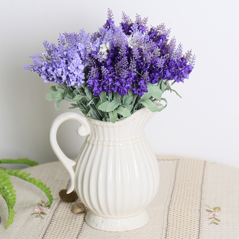 薰衣草仿真花假花裝飾花 幹花客廳 10頭薰衣草插花仿真花束單支在類目 家居飾品, 花瓶/花器/仿真花/仿真飾品, 仿真花/假花中 - 來自Buy2taobao.com提供專業的淘寶代購服務