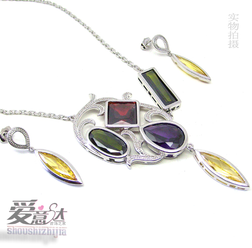 bride Jewelry suit Luxurious crystal Necklace Bohemia Exaggeration jewelry party Evening dress accessoriesin the Accessories/Fashion Jewelry, Necklace category - from Buy2taobao.com to provide professional Taobao agent buy service