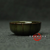 龙泉青瓷铁胎玻璃釉花瓣功夫，茶品茗杯日用品茶杯大号杯子把玩收藏