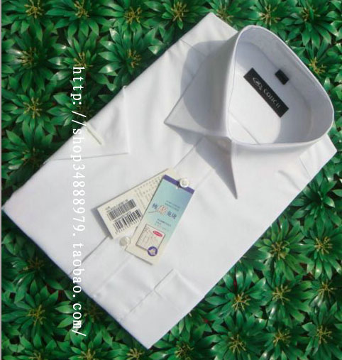 Conch shirt CONCH Conch man classic Pure white Short sleeved shirt -AA-9025-DM287 DPin the Men's clothing, Shirt category - from Buy2taobao.com to provide professional Taobao agent buy service