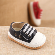 男女宝宝学步单鞋0-6-12个月1-2岁婴儿步前鞋新生儿软底鞋子春季