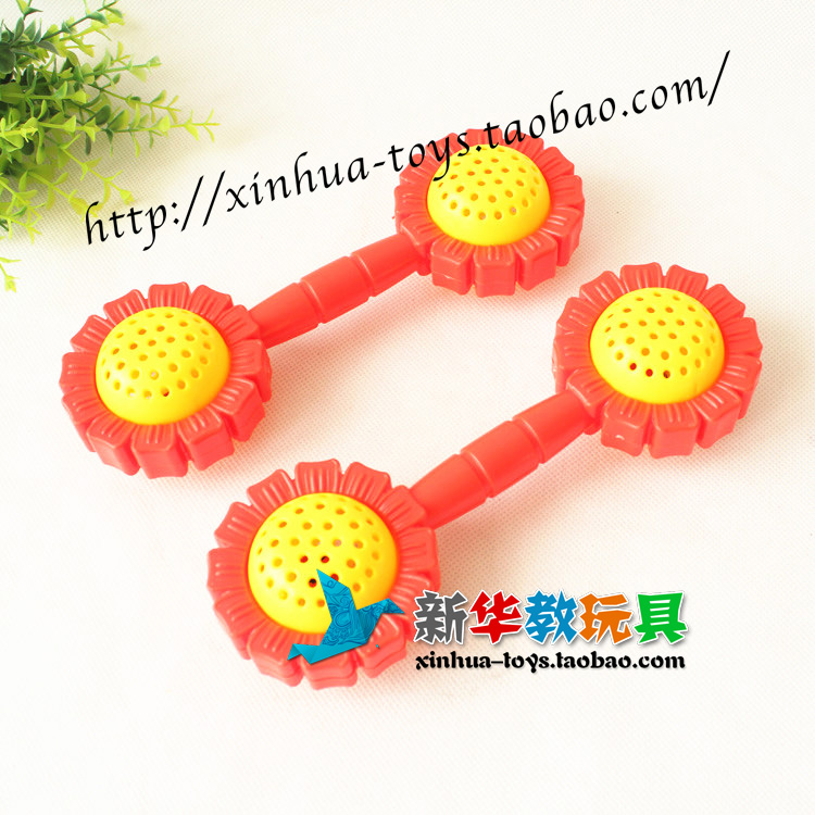幼儿园健身操舞蹈哑铃大号有声哑铃 塑料太阳花哑铃 打击乐器哑铃|ruв категории движение/йога/фитнес/фанаты товаров, машина времени/малых и средних типа фитнес - оборудования, гантели - от Buy2taobao.com для оказания профессиональной услуги покупки агента Taobao