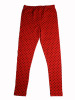 哟呼!flapdoodles7-8岁红色圆点，春夏紧身长裤，铅笔裤打底裤