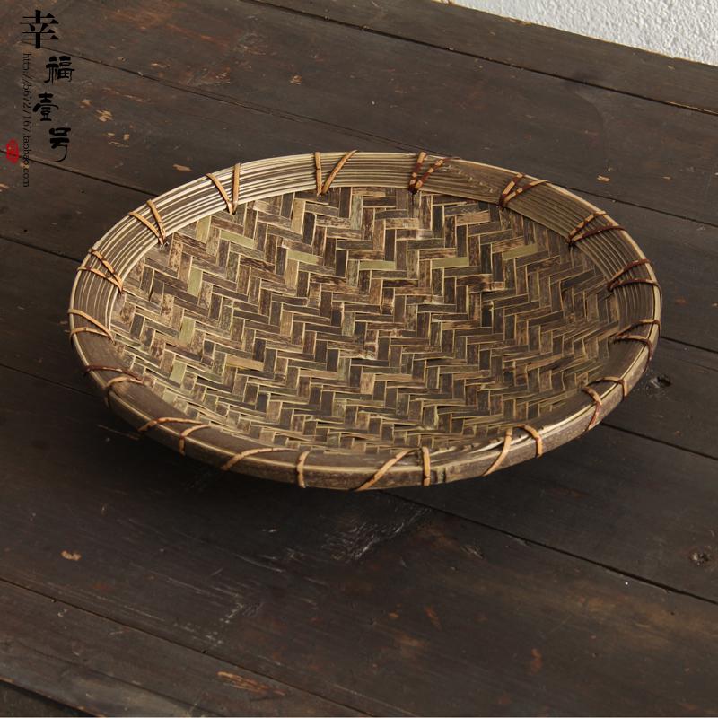 精编高档紫竹大果盘 纯手工编织越南高档精品 绿色生态大水果盘子在类目 餐饮具, 餐具, 果盆/果盘/果篮中 - 来自Buy2taobao.com提供专业的淘宝代购服务