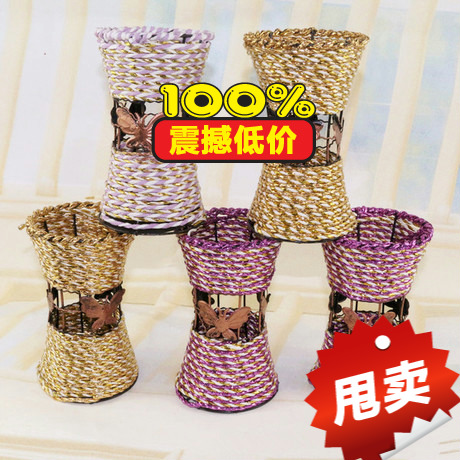 Silk flowers Material Science Artificial Flower Iron art Flower basket Iron frame classical Flower basket European style flower arrangement Floral organ Flower trellisin the Home accessories , Vase/Flower/Artificial flowers/Imitation jewelry , Flower/Vase , Baskets category - from Buy2taobao.com to provide professional Taobao agent buy service