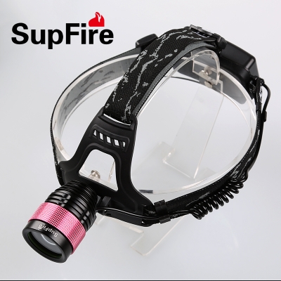 正品Supfire T6强光变焦远射泛光 防水充电钓鱼骑行探险夜巡头灯|msdalam kategori luar/Mountaineer/Camping/Aksesori perjalanan, Lampu luar, lampu - dari Buy2taobao.com untuk memberikan perkhidmatan ejen Taobao profesional membeli