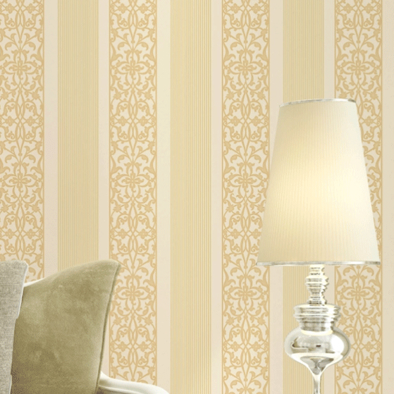 European style classic Bars texture wallpaper a living room bedroom Warm stripe Embossed wallpaper Aisle Restaurant Hotel new patternin the Decoration main material , Wallpaper , PVC Wallpaper category - from Buy2taobao.com to provide professional Taobao agent buy service