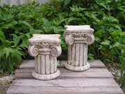 欧式家居摆件 落地罗马柱 做旧 田园风格 花架 其他装饰品底座