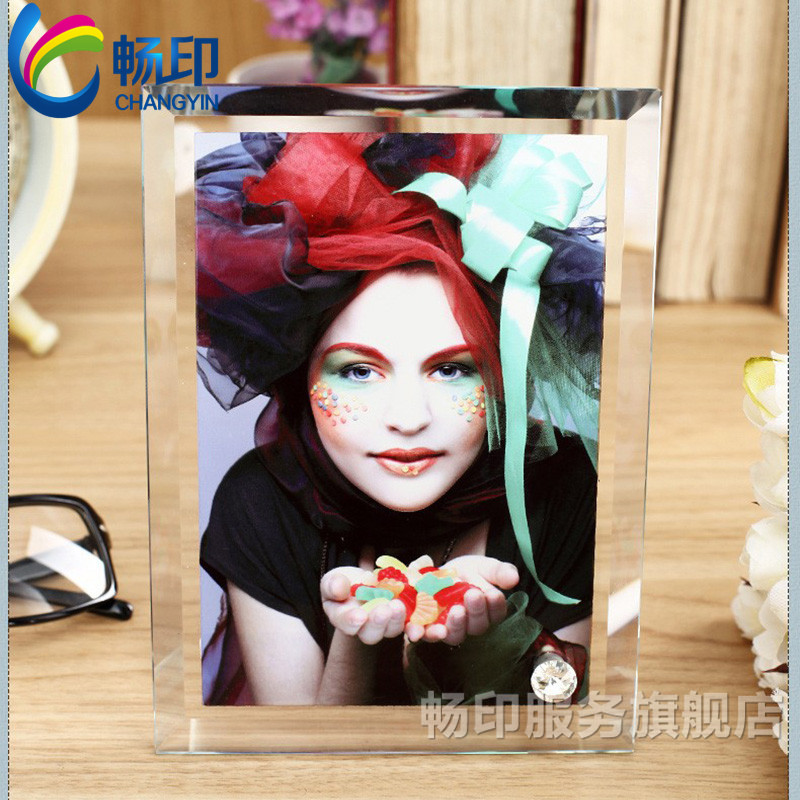 Chang India Thermal transfer Crystal glass Photo frame blank Crystal photo frame Thermal transfer Consumables customized transparent Frame paintingin the Personalized custom/Design Services/DIY , Daily/Decorative custom , Crystal custom , Crystal Image custom category - from Buy2taobao.com to provide professional Taobao agent buy service