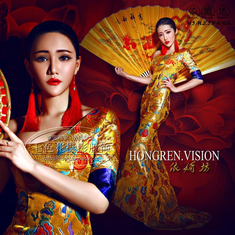 2018 new pattern Studio shot Retro lady Robes Star of the same paragraph Art Theme Photography clothingin the Women's clothing/Boutique , Costume/National costume/Stage costumes , National costume/Costumes category - from Buy2taobao.com to provide professional Taobao agent buy service