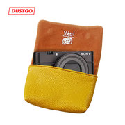dustgo适用于索尼黑卡佳能理光相机皮袋，套便携保护包