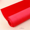 中国特色工艺品手工剪纸材料，大红植绒纸植绒布，手工剪纸中