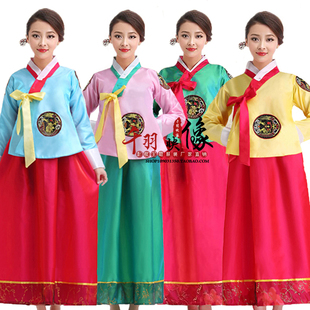 传统新娘韩服少数民族服装朝鲜族服饰大长今表演舞台演出服xz40