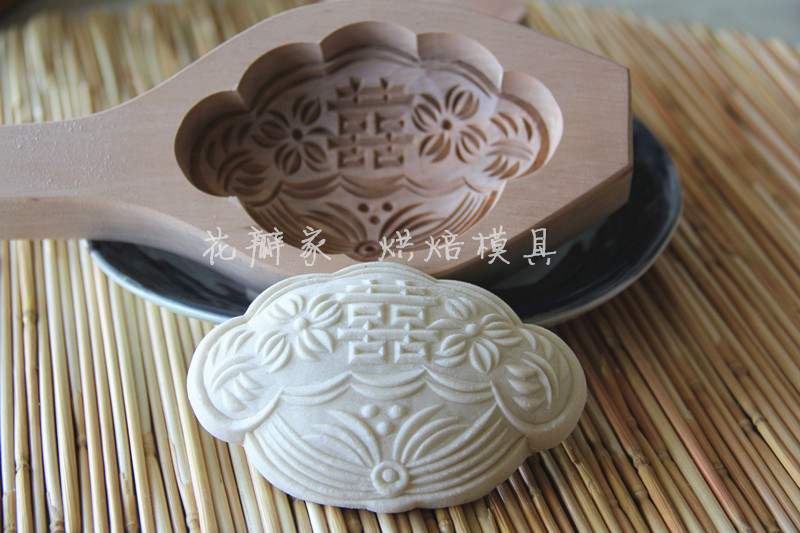 凹底半立体喜字莲子手工模具非硅胶木质模具馒头 中号糖包模具|ruв категории кухня/посуда, барбекю/выпечка утварь, выпечка diy приборов, Другие выпечки приборов - от Buy2taobao.com для оказания профессиональной услуги покупки агента Taobao
