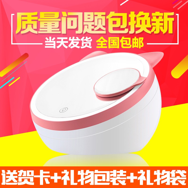 Adorable pet Cosmetic mirror Table lamp birthday gift Confidante Valentine's Day originality Girlfriend Wife practical gift romanticin the Family/Personal Cleaning Tools , Personal care cleaning appliances , Comb/Portable with a mirror , Portable mirror  category - from Buy2taobao.com to provide professional Taobao agent buy service