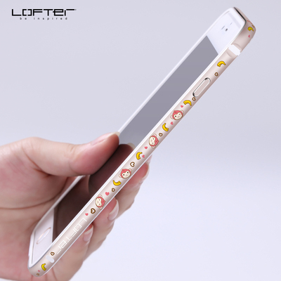 洛夫特苹果6plus手机壳iphone6s金属边框潮女个性创意韩国4.7女款