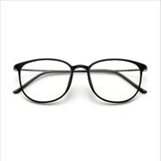韩版超轻全框塑钢女复古方框光学近视眼镜架，100男潮300