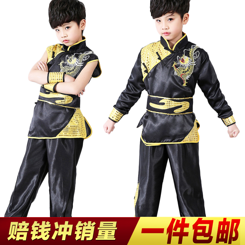 新款儿童武术演出服男女童长短袖刺绣亮片少儿表演服装包邮练功服在类目 童装/婴儿装/亲子装, 儿童演出服中 - 来自Buy2taobao.com提供专业的淘宝代购服务