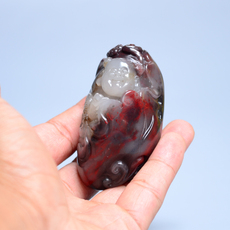 Ювелирный камень Гуйлинь курица крови Нефрит