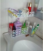 卫生间化妆品整理架 浴室置物架 厨房墙壁收纳架多功能挂架