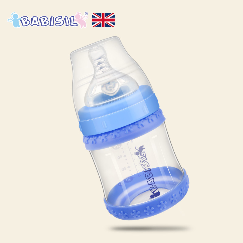 BABISIL/貝兒欣寶寶奶瓶寬口徑玻璃奶瓶嬰兒奶瓶防摔 120ml 包郵在類目 尿片/洗護/餵哺/推車牀, 奶瓶/奶瓶相關, 奶瓶中 - 來自Buy2taobao.com提供專業的淘寶代購服務