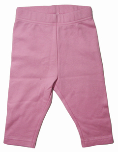 哟呼!外贸l*3-6个月，女童粉红色全棉春夏长裤单裤打底裤