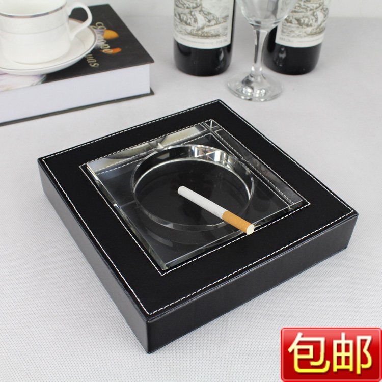 manual European style Crystal glass ashtray Large lovely household Office a living room personality Trend originality customizedin the Festive supplies/Gift , Gift ideas , Fashion ashtray category - from Buy2taobao.com to provide professional Taobao agent buy service