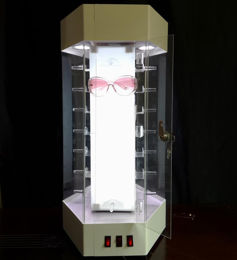 热卖款眼镜展示柜太阳镜展柜亚克力展柜柜台货柜货架电动旋转展架|ruв категории коммерческий/офисная мебель, полки/витрина, очки шельфа - от Buy2taobao.com для оказания профессиональной услуги покупки агента Taobao