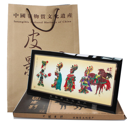 Decoration Shaanxi Shadow play Decorative painting Decoration Frame A shadow puppet Folk Crafts Souvenirsin the Arts and crafts , Folk arts and crafts Features , Shadow category - from Buy2taobao.com to provide professional Taobao agent buy service
