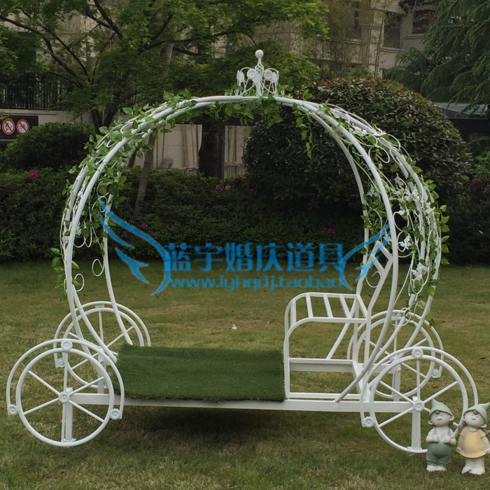 婚慶道具新款 公主車 南瓜車 浪漫婚禮舞台布置背景裝飾大型擺件在類目 節慶用品/禮品, 婚慶佈景/道具, 拱門中 - 來自Buy2taobao.com提供專業的淘寶代購服務