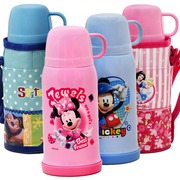 迪士尼儿童水瓶大容量户外旅行水壶学生密封防漏不锈钢保温水杯