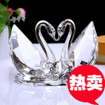 水晶白色天鹅工艺品K9人造水晶婚庆礼品送亲友结婚礼品新婚房装饰|msdalam kategori adat peribadi/Design Services/DIY, setiap hari/adat hiasan, Crystal adat, Crystal adat Image - dari Buy2taobao.com untuk memberikan perkhidmatan ejen Taobao profesional membeli