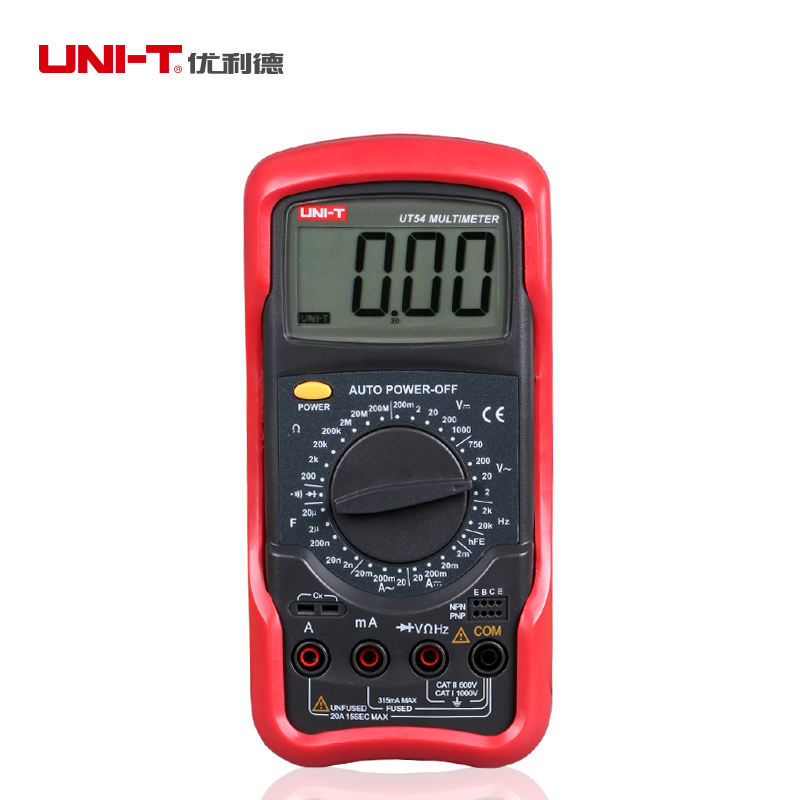 Youlide UNI-T Digital Multimeter UT54/UT55 digital display Multimeter watt-hour meter Capacitance Classic stylein the Hardware/Tool , Instrumentation , Multimeter category - from Buy2taobao.com to provide professional Taobao agent buy service