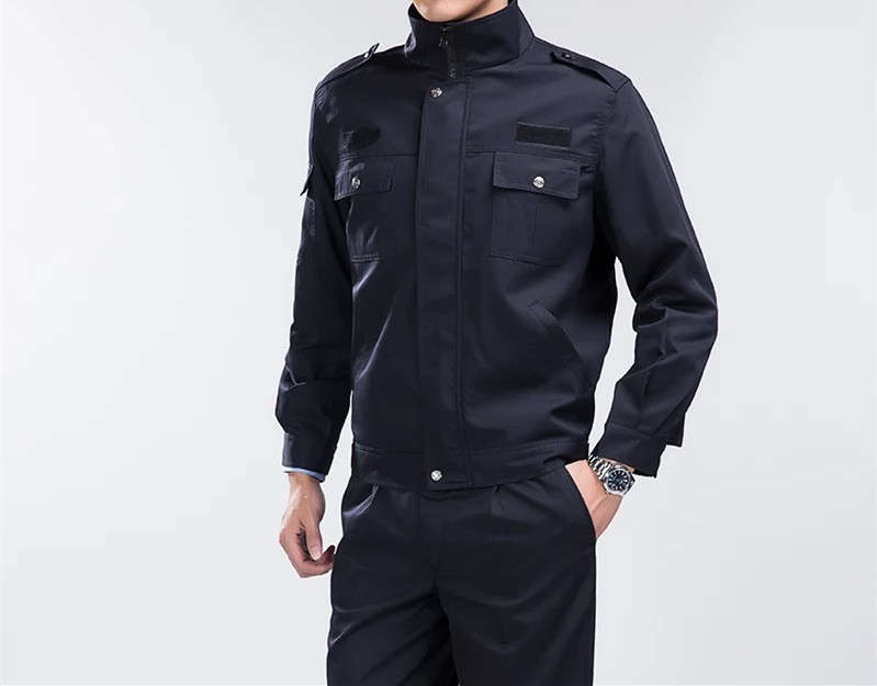 新式保安服春秋套装春秋季保安服物业长袖工作服小区门卫保安制服|msdalam kategori Pakaian Lelaki, menetapkan, seragam Tooling - dari Buy2taobao.com untuk memberikan perkhidmatan ejen Taobao profesional membeli