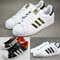 上下架计划:秋冬新款正品adidas男鞋贝壳头板鞋三叶草女鞋情侣休闲运动鞋子潮