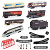 大型电动仿真火车玩具1:87电动火车模型，火车头火车玩具轨道