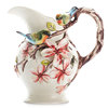 大号花瓶陶瓷装饰水罐现代时尚欧式花插大花瓶鲜花水培国画花鸟