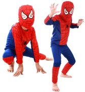 角色扮演－蜘蛛侠衣服套装 蜘蛛侠紧身衣 超人衣服头套 表演道具