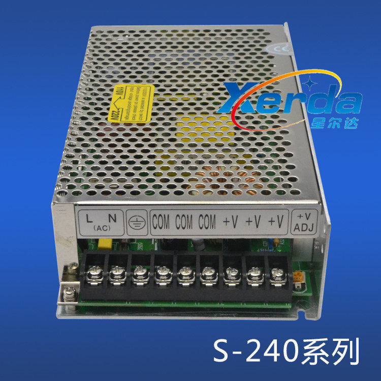 金牌卖家CE认证上海勃胜LED开关电源S-240- 24V10A 250W-24V10A