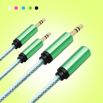 音频延长线3.5mm音频公对母公对公电脑耳机延长线1米音频车载音频