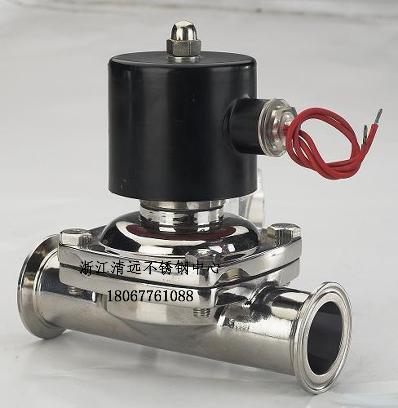 304不锈钢卫生级电磁阀电池220V24V12V2W常开常闭1分-2寸快装焊接|ruв категории оборудование/инструменты, пневматический инструмент, пневматический элемент - от Buy2taobao.com для оказания профессиональной услуги покупки агента Taobao