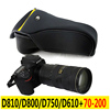 尼康单反相机包d800d810d610d750d600d85070-200mm内胆，包相机套