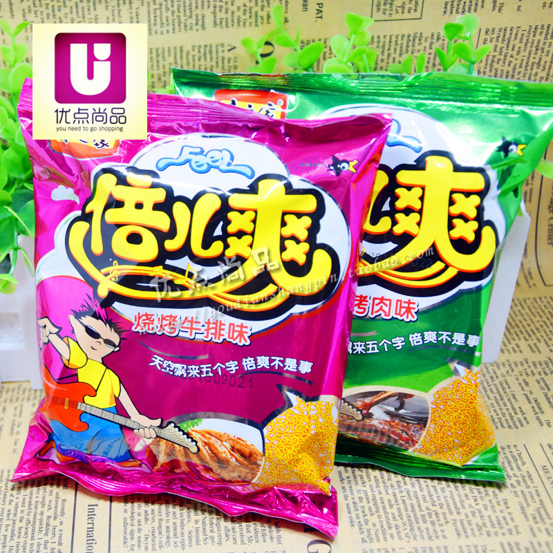 味之家 倍儿爽干脆面 多种口味 油炸型方便面 多种口味 速食面