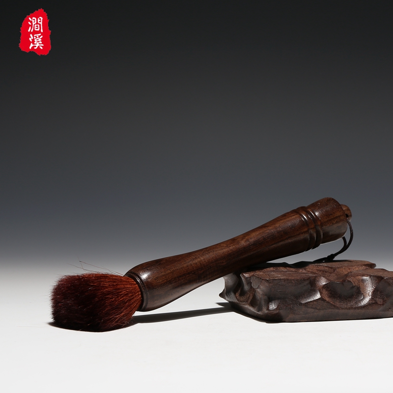 涧溪宜兴紫砂壶茶宠茶具茶道配件 黑檀实木养壶笔刷壶笔毛笔壶刷在类目 餐饮具, 茶具, 茶道/零配中 - 来自Buy2taobao.com提供专业的淘宝代购服务