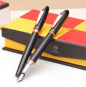 毕加索蒙马特钢笔，书写墨水签字笔特细办公用铱金笔刻字ps-907