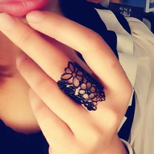 Europe exaggerated Lvkong Pattern Ring Korean Edition temperament Lace rose Flower Ring Jewelryin the Accessories/Fashion Jewelry, Ring/Ring category - from Buy2taobao.com to provide professional Taobao agent buy service