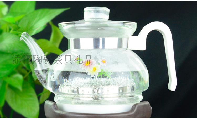 electrothermal Kettle tea set Health pot Glass teapot Kung Fu stove Pu 'er Tea Tea makers 700 Ml single potin the Tableware , Tea set , Teapot category - from Buy2taobao.com to provide professional Taobao agent buy service